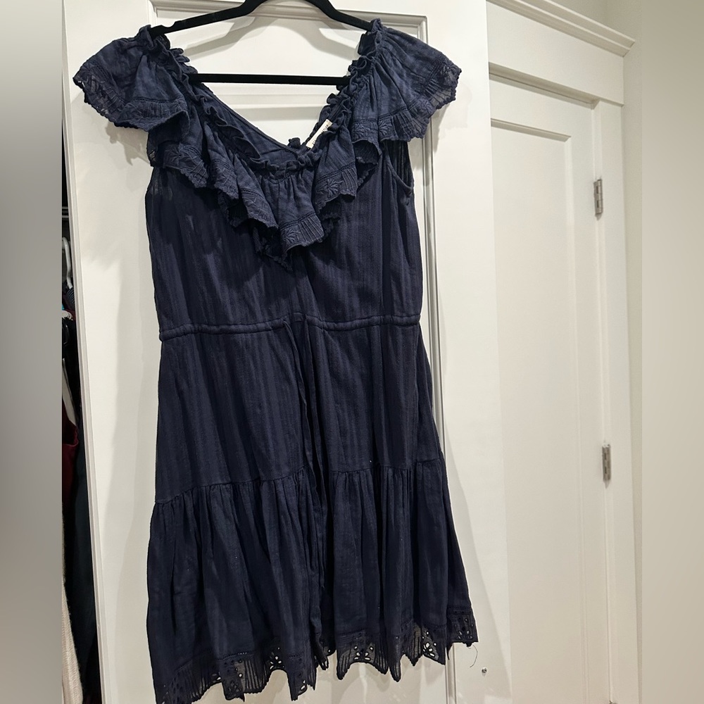 Rebecca Taylor navy mini dress